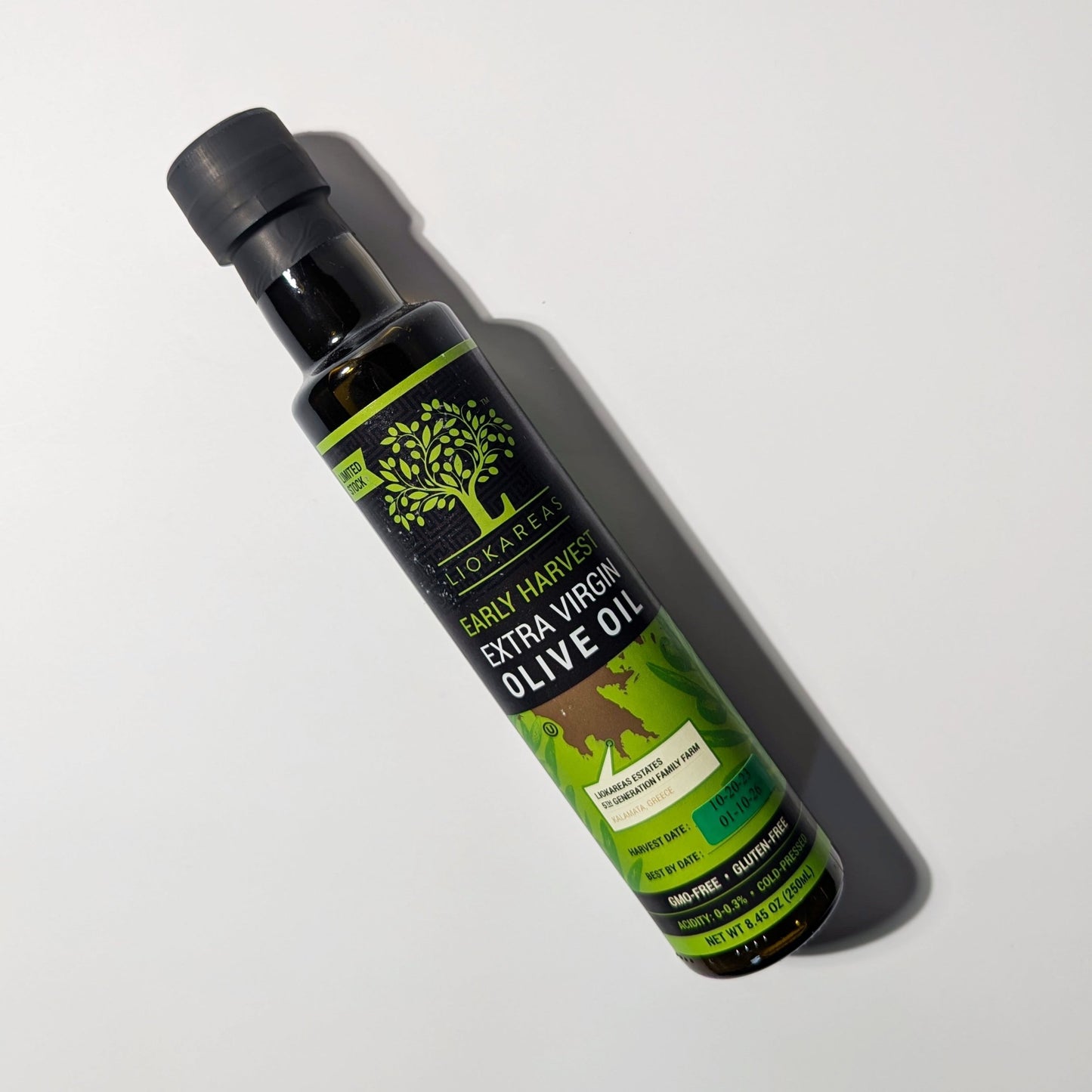 Extra Virgin Olive Oil Early Harvest Kosher LIOKAREAS
