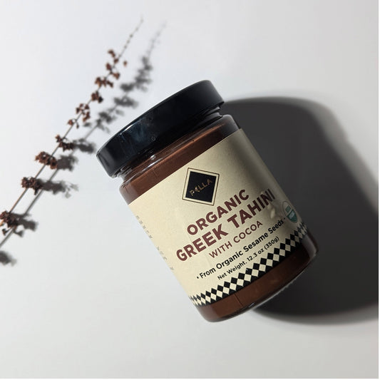 Organic Greek Tahini with Cocoa Pella
