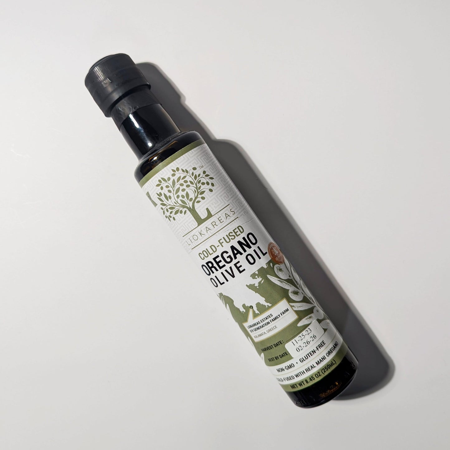 Cold Fused Oregano Olive Oil LIOKAREAS (250mL)