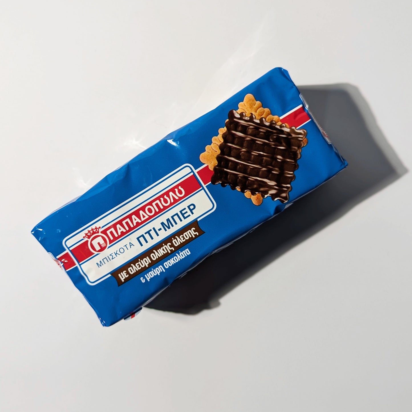 Petit-Beurre Biscuits with Dark Chocolate PAPADOPOULOS (200g)