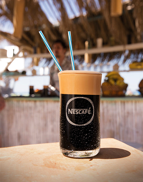Nescafe is the classic Greek coffee that is used to make frappe, the original Greek cold coffee. Coffee is a great source of antioxidants. Antioxidants neutralize the damaging effects of free radicals on human cells. Each tin makes approximately 50 frappe or 70 cups of hot coffee This coffee is harvested from beans grown in the Ivory Coast This coffee is packaged in Viotia, Greece