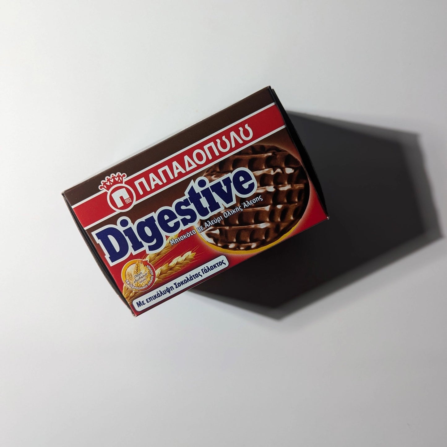 Digestive Biscuit Milk Chocolate PAPADOPOULOS